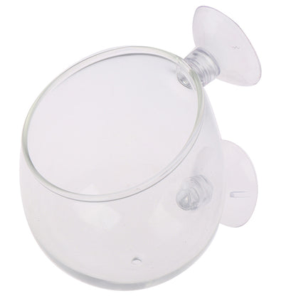 Glass Ball Aquarium Plant Pot with Suction Mount by HitMyNeed