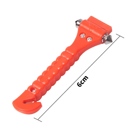 Glass Breaker Mini Safety Hammer with Seatbelt Cutter by HitMyNeed