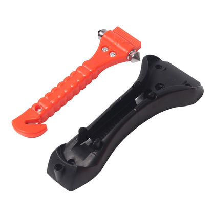 Glass Breaker Mini Safety Hammer with Seatbelt Cutter by HitMyNeed