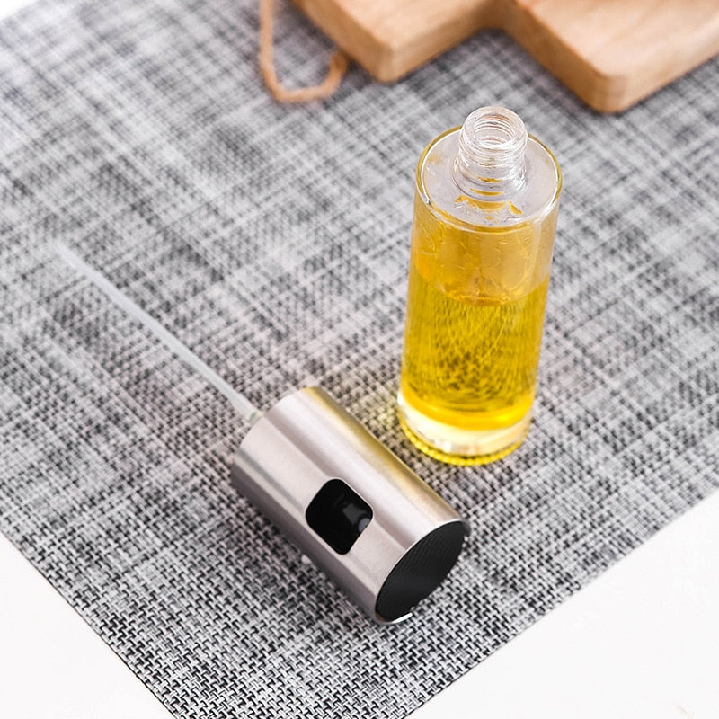 Glass Cooking Oil Spray Bottle for Kitchen & Grill by HitMyNeed