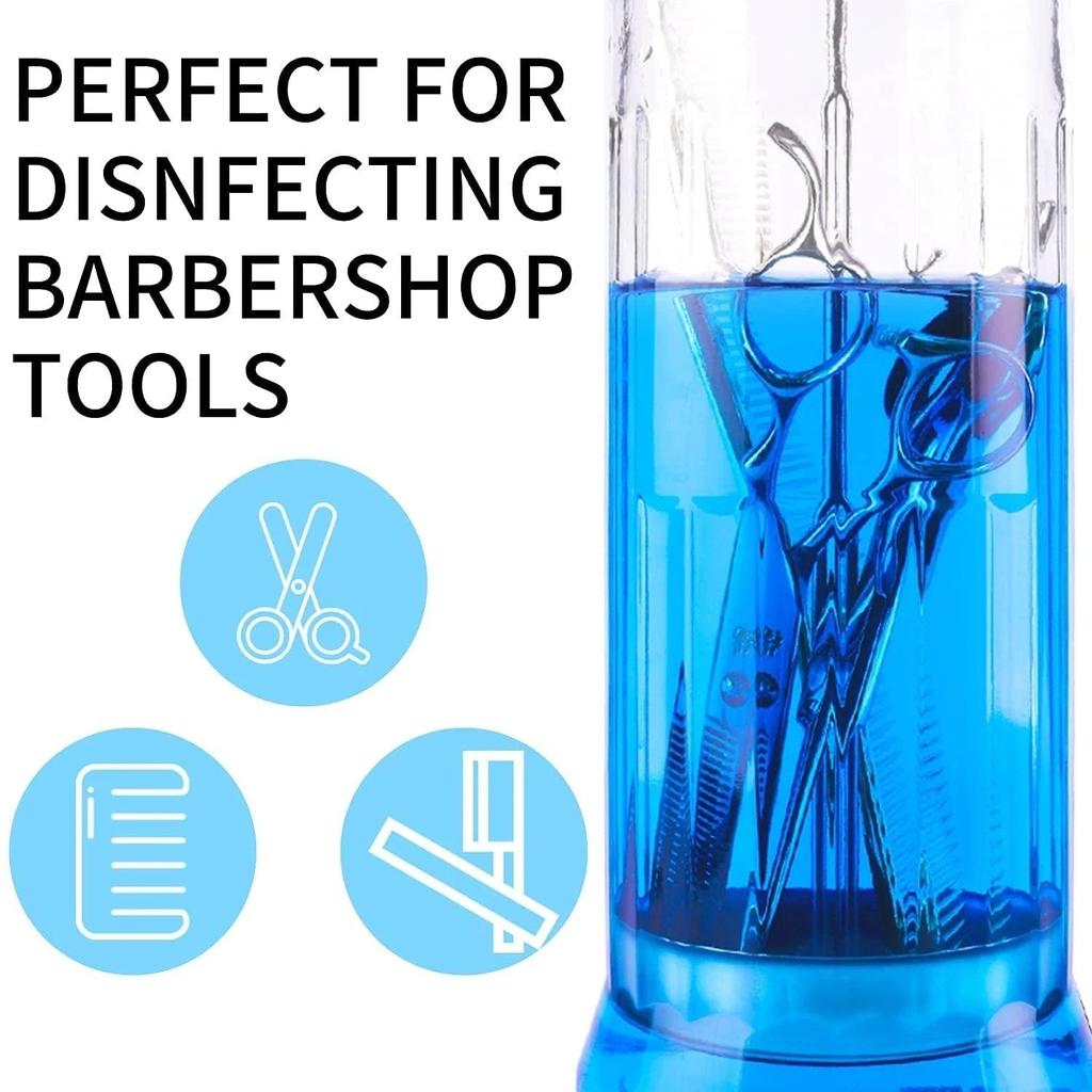 Glass Disinfection Jar for Salon Tools 1000-1500ml by HitMyNeed