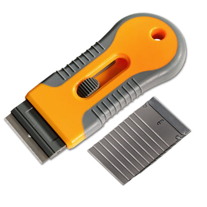 Glass Scraper Sticker Remover with 10 Blades by HitMyNeed
