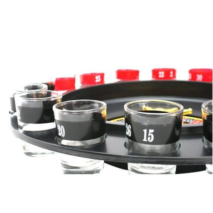 Glass Shot Roulette Adult Drinking Game Set by HitMyNeed
