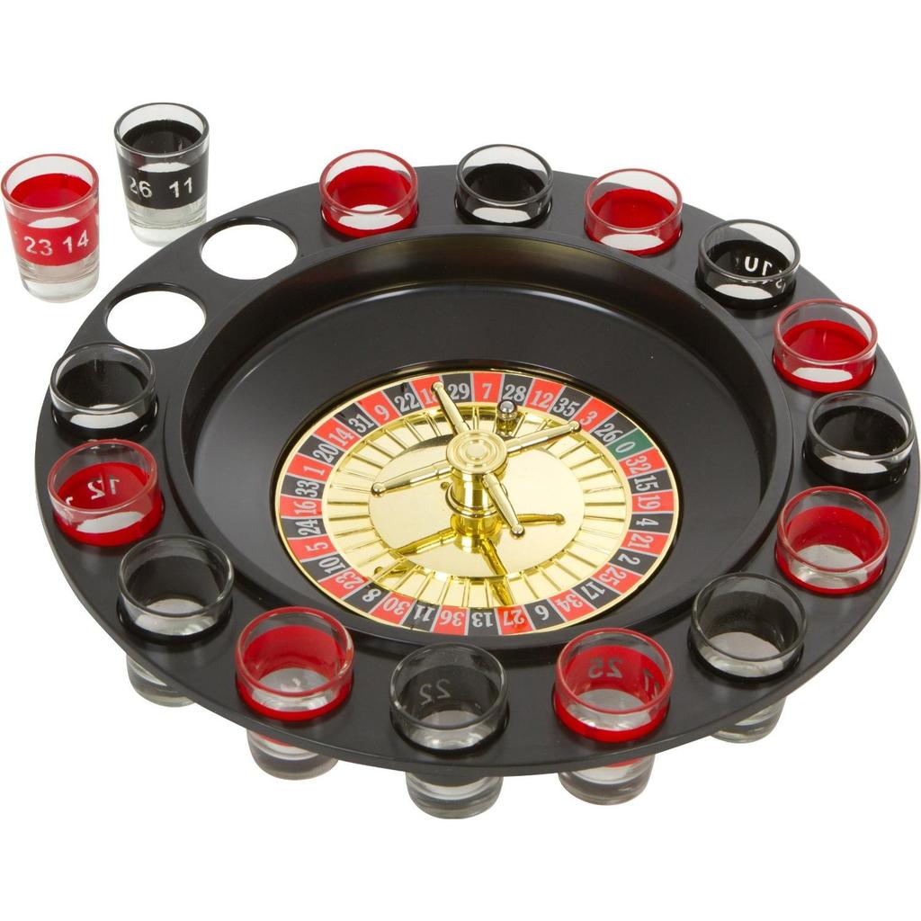 Glass Shot Roulette Adult Drinking Game Set by HitMyNeed