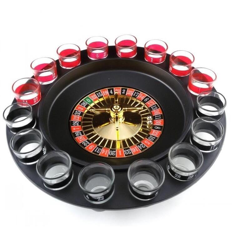 Glass Shot Roulette Adult Drinking Game Set by HitMyNeed