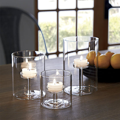 Glass Tea Light Holder 3-Piece Centerpiece Set by HitMyNeed