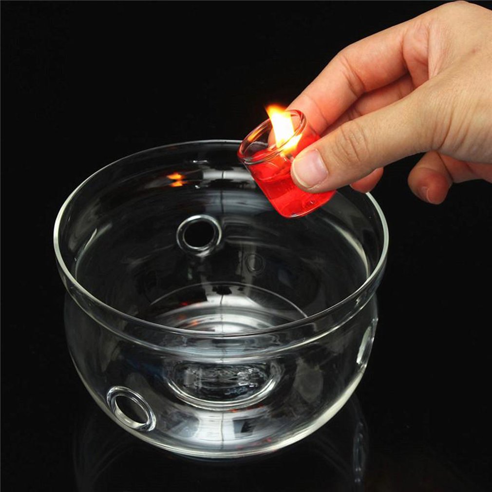 Glass Teapot Warmer Heat-Resistant Borosilicate Base by HitMyNeed