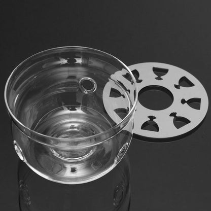 Glass Teapot Warmer Heat-Resistant Borosilicate Base by HitMyNeed
