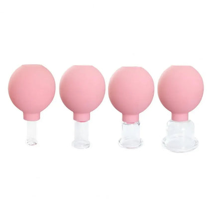 Glass Vacuum Cupping Massage Cup for Face & Body 5-5cm by HitMyNeed