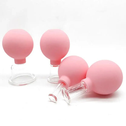 Glass Vacuum Cupping Massage Cup for Face & Body by HitMyNeed