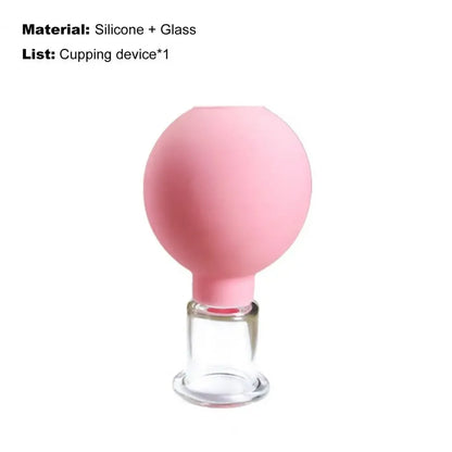 Glass Vacuum Cupping Massage Cup for Face & Body by HitMyNeed
