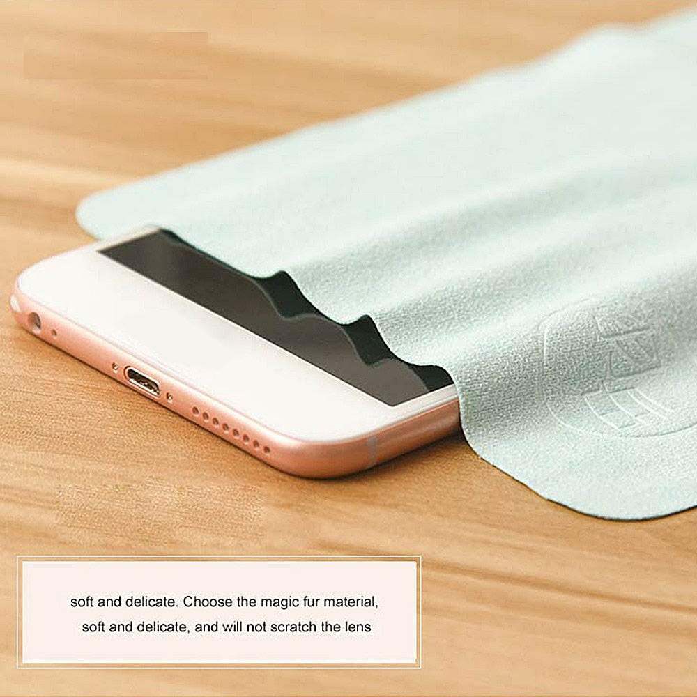 Glasses Cleaning Microfiber Cloth Set (10 Pack) by HitMyNeed