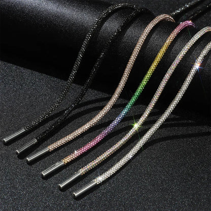 Glitter Rhinestone Shoelaces for Sports & Fashion Shoes by HitMyNeed