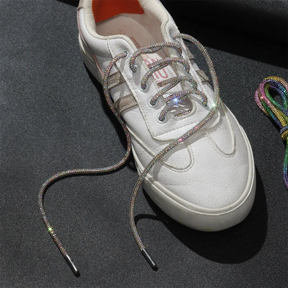 Glitter Rhinestone Shoelaces for Sports & Fashion Shoes by HitMyNeed