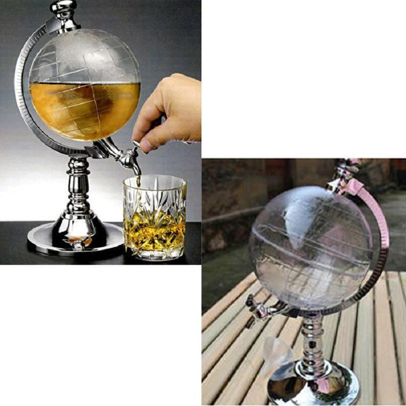 Globe Drink Dispenser with Tap 1L by HitMyNeed