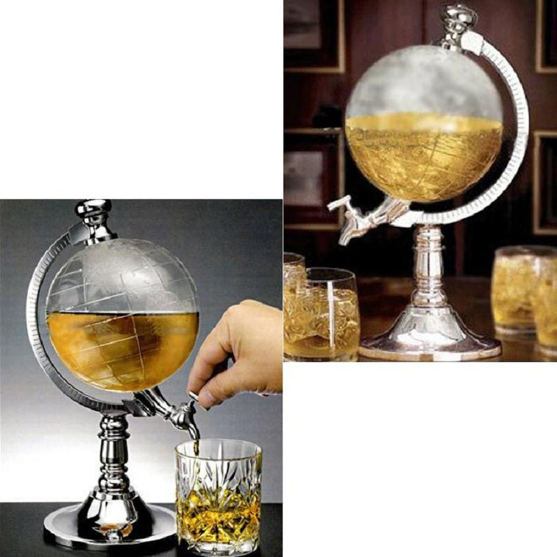 Globe Drink Dispenser with Tap 1L by HitMyNeed