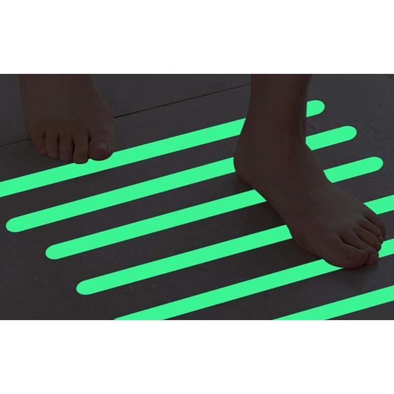 Glow in the Dark Anti-Slip Shower Stickers, 12 Pack by HitMyNeed
