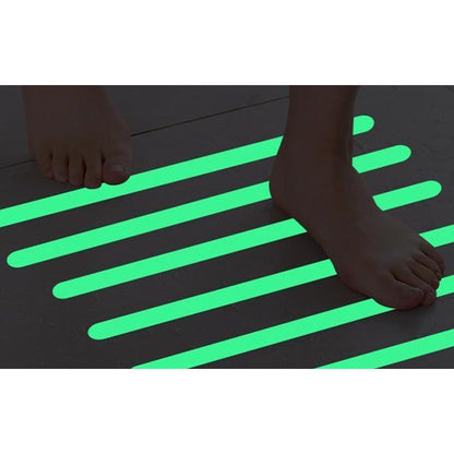 Glow in the Dark Anti-Slip Shower Stickers, 12 Pack by HitMyNeed