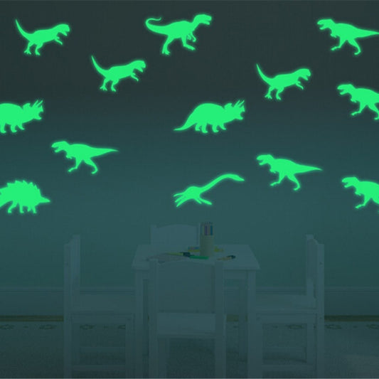 Glow in the Dark Dinosaur Wall Stickers Set by HitMyNeed