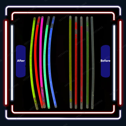 Glow in the Dark Party Sticks with Connectors by HitMyNeed