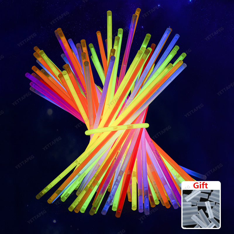 Glow in the Dark Party Sticks with Connectors by HitMyNeed
