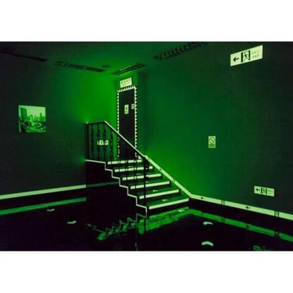 Glow in the Dark Reflective Safety Tape 5m x 10mm by HitMyNeed