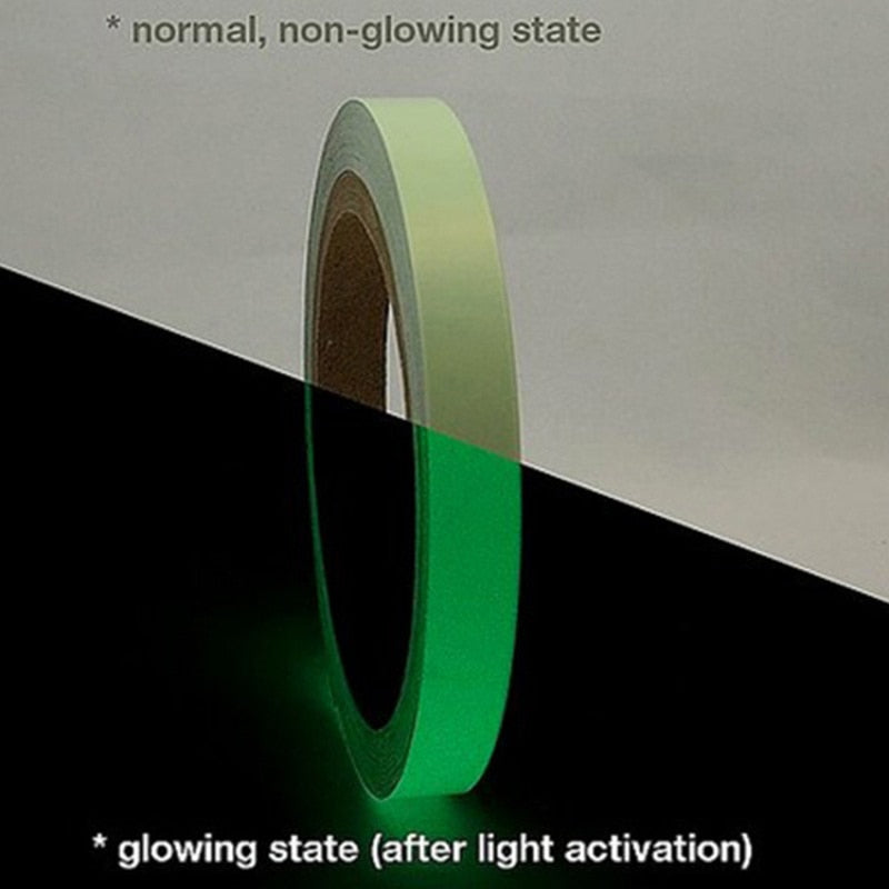 Glow in the Dark Sticky Safety Tape 3m by HitMyNeed