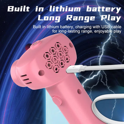 Glow in the Dark String Rope Launcher Toy for Kids by HitMyNeed