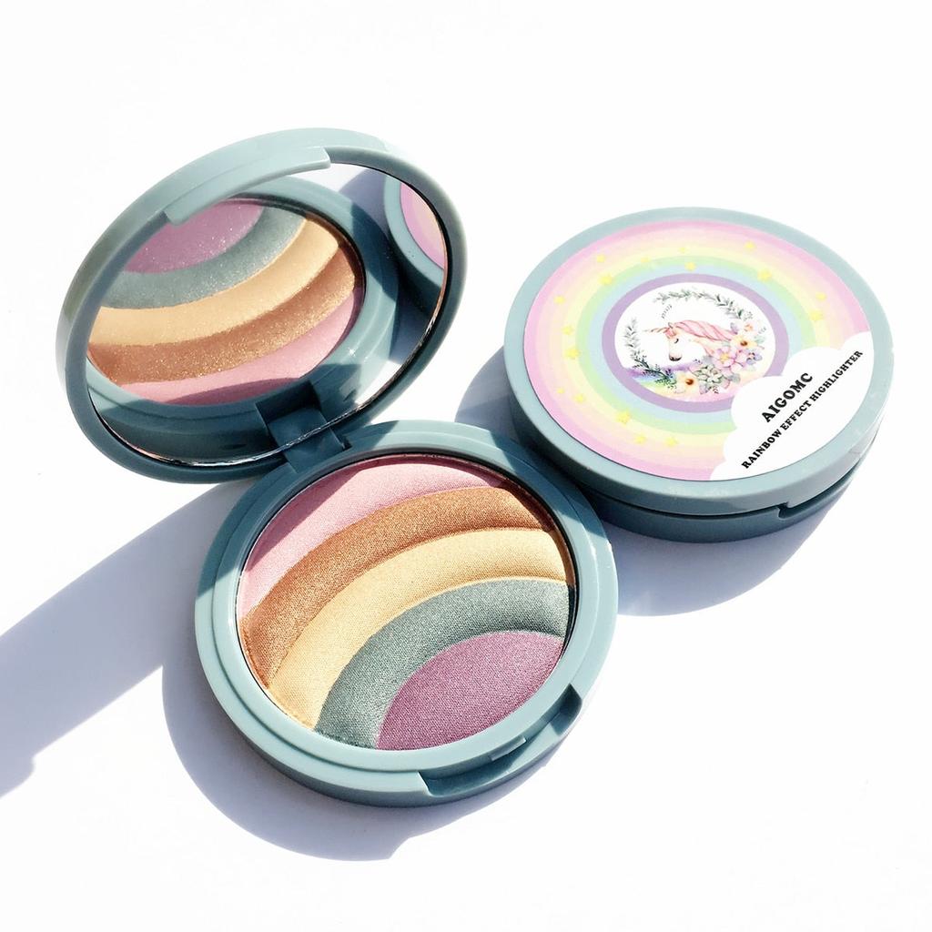 Glow Kit Rainbow Face Highlighter with Purse by HitMyNeed