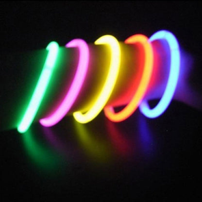 Glow Stick Neon Party Bracelets 100-Pack by HitMyNeed