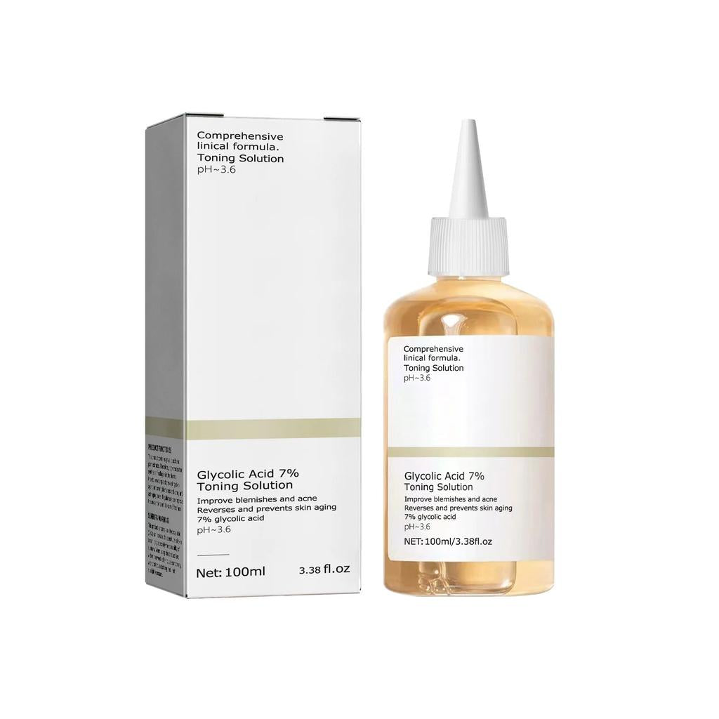Glycolic Acid 7% Toning Solution for Clearer Skin by HitMyNeed