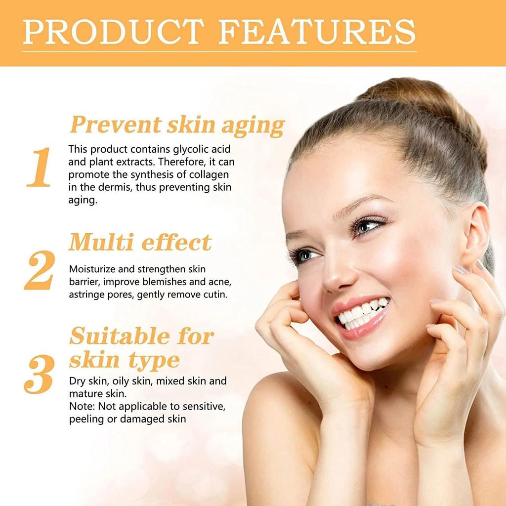 Glycolic Acid 7% Toning Solution for Clearer Skin by HitMyNeed