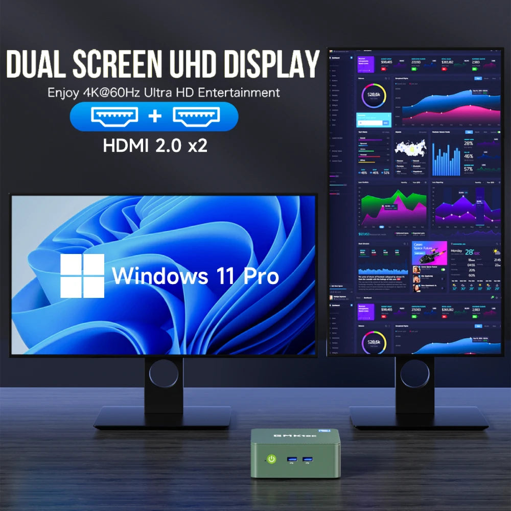 GMKtec NUCBOX G3 Intel N100 Mini PC Windows 11 Pro by HitMyNeed