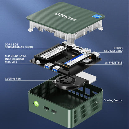 GMKtec NUCBOX G3 Intel N100 Mini PC Windows 11 Pro by HitMyNeed