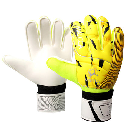 Goalkeeper Gloves with Finger Protection by HitMyNeed