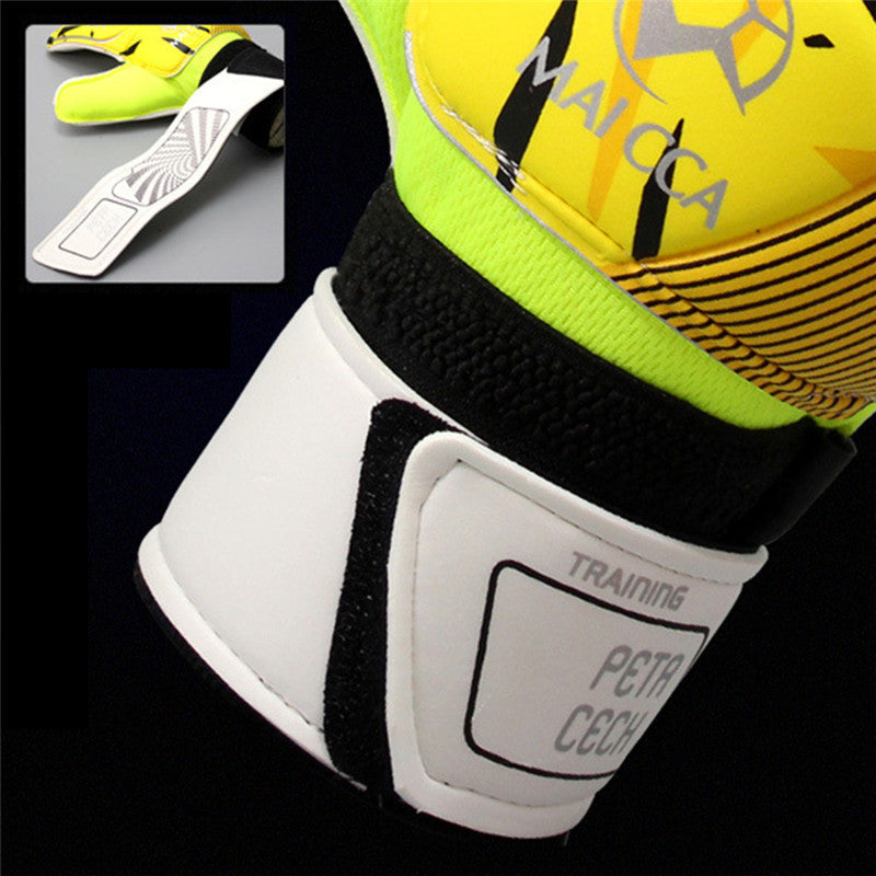 Goalkeeper Gloves with Finger Protection by HitMyNeed