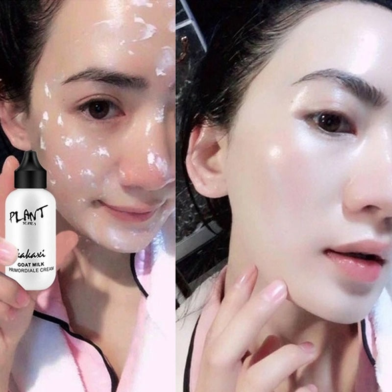 Goat Milk Foundation Cream Makeup Base 50ml by HitMyNeed