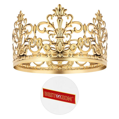 Gold Crown Cake Topper Tiara for Princess Cakes by HitMyNeed