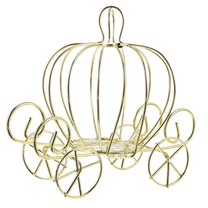 Golden Metal Pumpkin Carriage Table Centerpiece by HitMyNeed