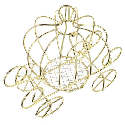Golden Metal Pumpkin Carriage Table Centerpiece by HitMyNeed
