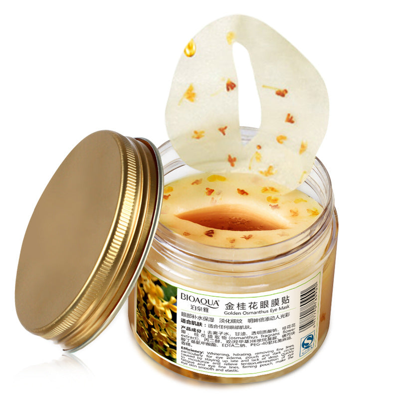 Golden Osmanthus Eye Mask Patches (80 Pieces) by HitMyNeed