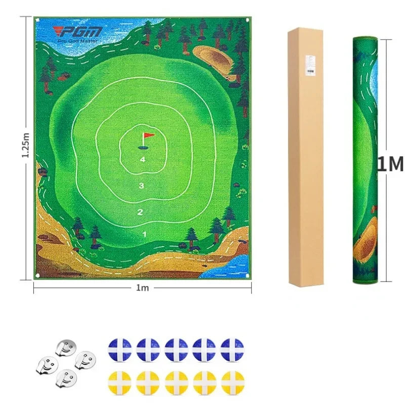 Golf Chipping Practice Pad & Sticky Dart Target Blanket by HitMyNeed