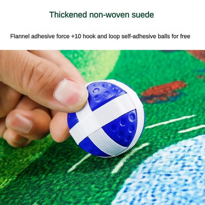 Golf Chipping Practice Pad & Sticky Dart Target Blanket by HitMyNeed
