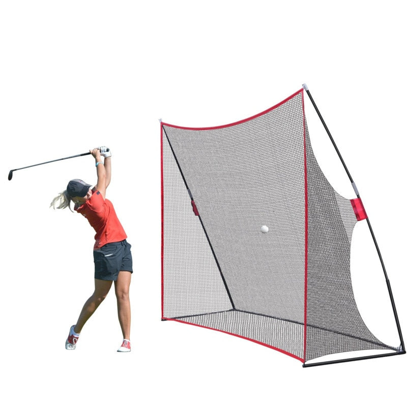 Golf Hitting Net 10x7ft with Carry Storage Bag by HitMyNeed