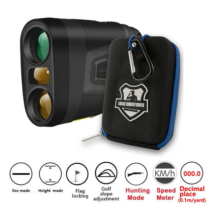 Golf Laser Rangefinder 1000M with Slope & Flag-Lock 1000m-10 by HitMyNeed