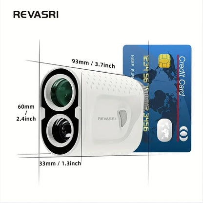 Golf Rangefinder with Slope, 1000 Yards, 6X Magnification by HitMyNeed
