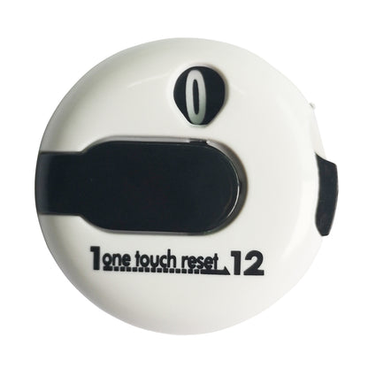 Golf Score Counter Strike Tracker Clip-On white by HitMyNeed