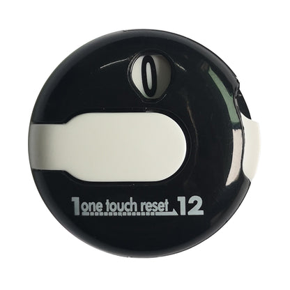 Golf Score Counter Strike Tracker Clip-On white-black by HitMyNeed