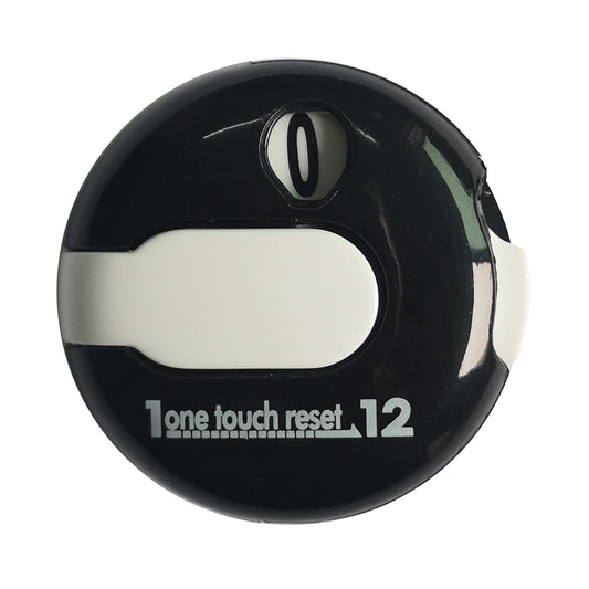 Golf Score Counter Strike Tracker Clip-On white-black by HitMyNeed