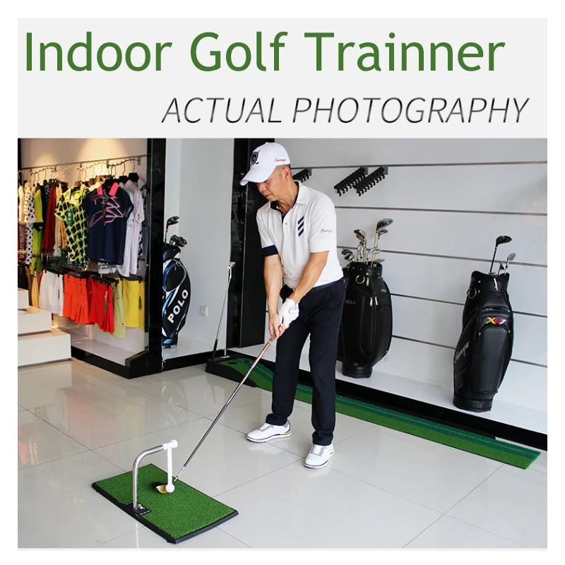 Golf Swing Trainer Mat 360° Indoor Outdoor Practice by HitMyNeed